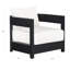 Chaise de patio en aluminium Cedeno