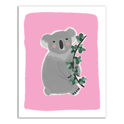 Art sur toile koala doux Briscoe