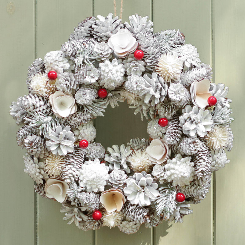 Handcrafted Preserved 30cm Wreath