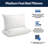 Memory Foam Soft-Medium Support Pillow-94584292