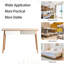 Bureau en bois massif Ireoluwatomileyin