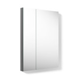 Maxstow Surface Mount Frameless Medicine Cabinet with 3 Fixed Shelves