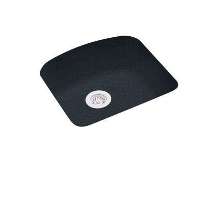 21'' L Single Bowl Solid Surface Kitchen Sink