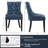Berenis Tufted Linen Upholstered Elegant Dinning Chair-551275074-582809233