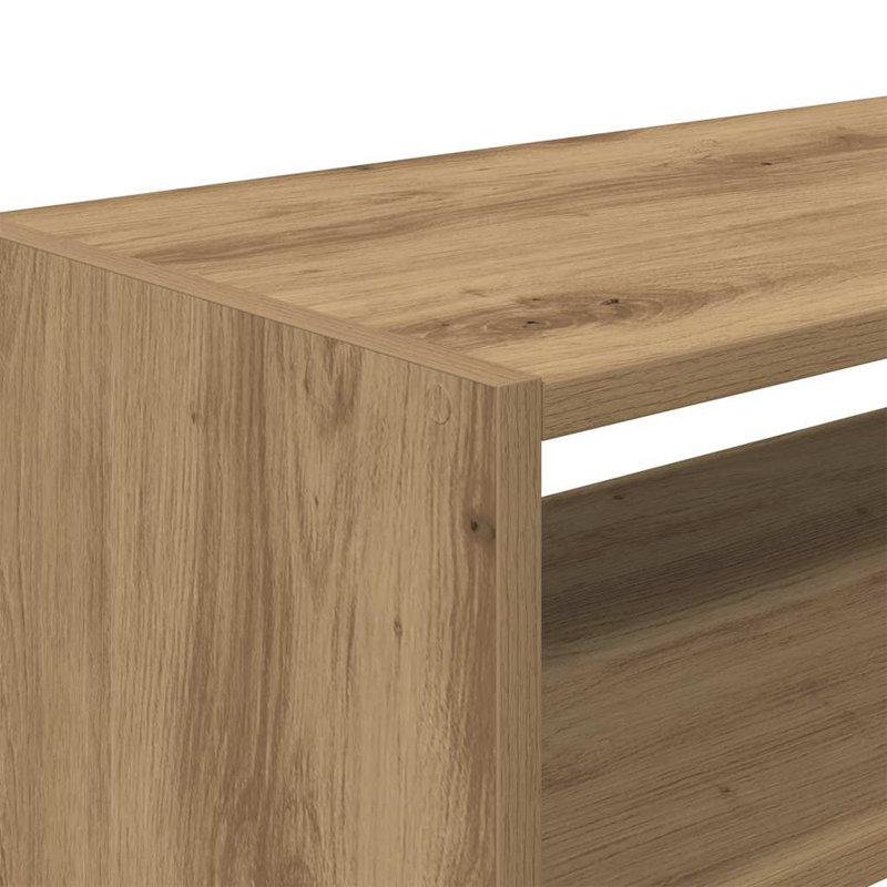 6 Pair Shoe Rack, Artisan Oak