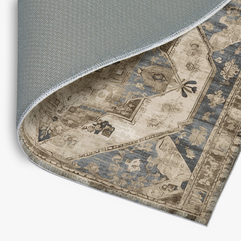 Rustic Grandeur Indoor And Outdoor Area Rug, Rectangle 1'6" x 2'6"