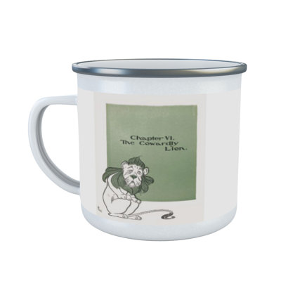 Zinnia Enamelware Camping Mug