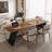 Brown Rectangular Solid Wood Desks-108739583
