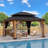 15 Ft. W x 13 Ft. D Aluminum Patio Gazebo