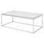Table rectangulaire rectangulaire en chêne et avec structure stable de style traîneau