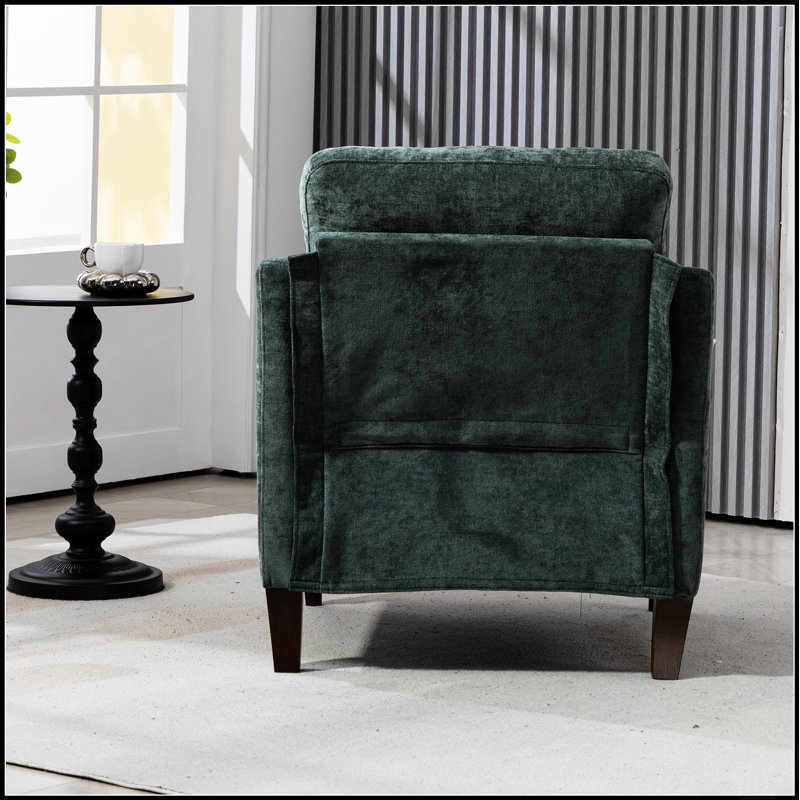 Fauteuil en chenille Accent