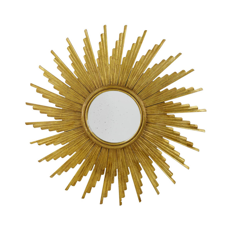 Gunner Flat Metal Wall Mirror