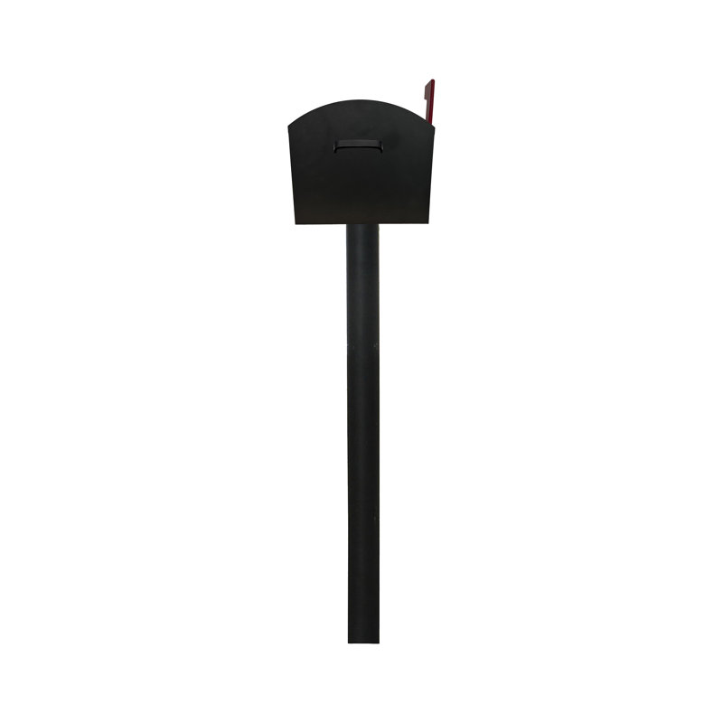 Winfield Whitney Single Mailbox With Handford Post And No Base