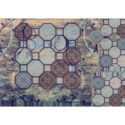 Fokje Rectangle Geometric Area Rug