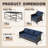 5-Person Durable PE Rattan Outdoor Conversation Set-528079874