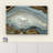 Tranche d'agate abstraite sur toile