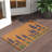 Garbutt Non-Slip Floral Doormat