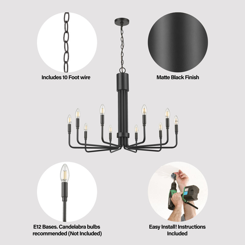 Jotyi 10 - Light Chandelier