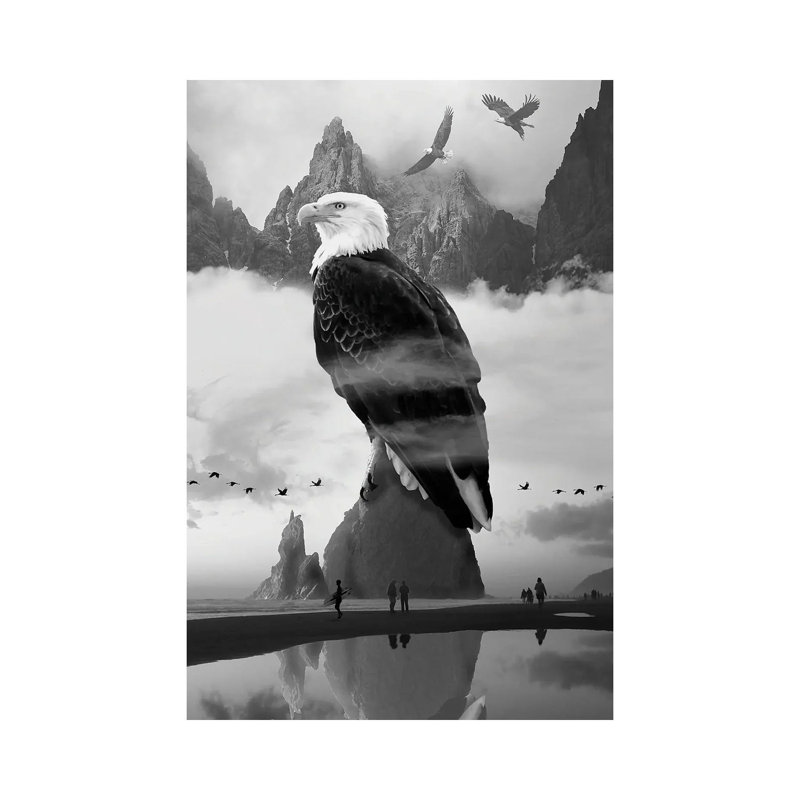 Eagles Point by David Loblaw - Wrapped Canvas Print, 20.32 cm H x 30.48 cm W