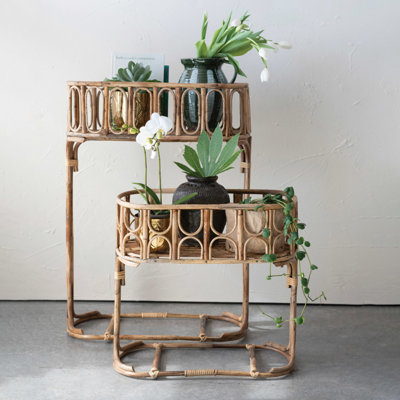 Handmade Woven Rattan Planters