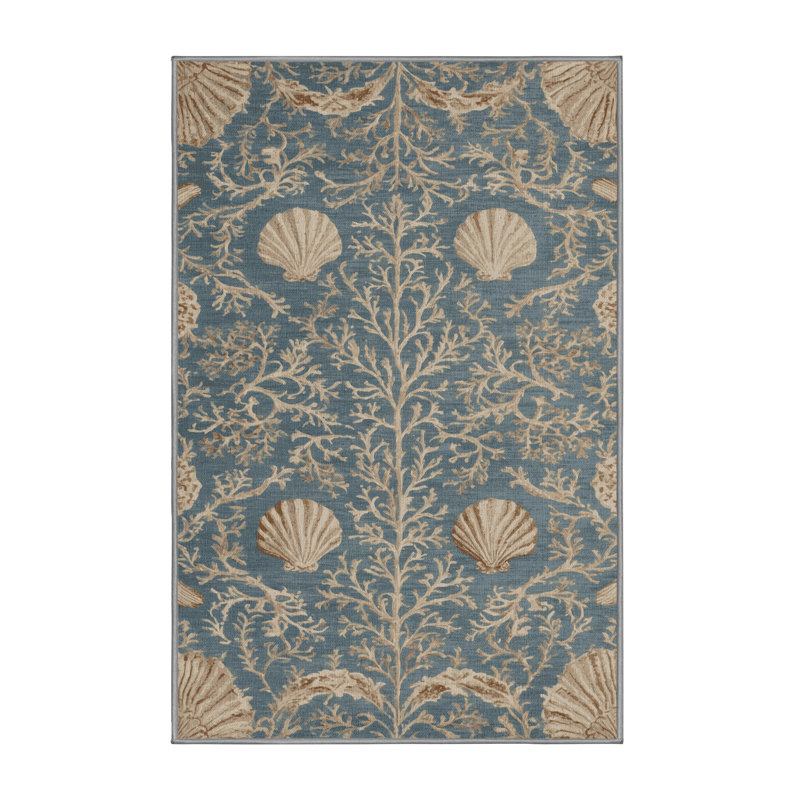 Tapis gris français lavable à la machine, Rectangulaire 2 pi x 3 pi