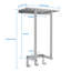 32 cm Stainless Steel Wall Mounted Towel Rack-107764467