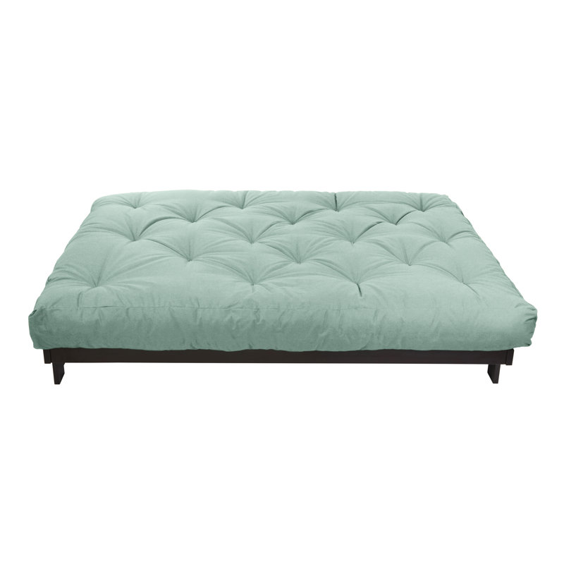 Matelas de futon en coton Otega, 8", Menthe glacée