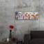 Art mural en verre Rosecliff Heights-770529962