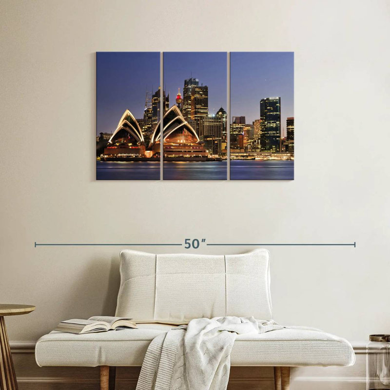 Sirci illuminé Sydney, H 24 po x l 38 po