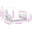 Banc pivotant en poly avec rotin 24,8 po x 24,4 po x 15,7 po Ebern Designs-297929172