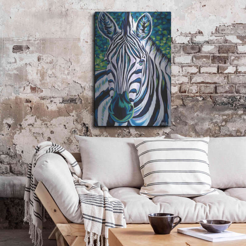"Afrique sauvage III" par Carolee Vitaletti, H 36 po x l 24 po