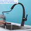 Robinet de cuisine escamotable en acier inoxydable