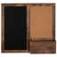 Entryway Wall Organiser with Key Hooks/Mail Storage/Chalkboard/Corkboard-2094185370