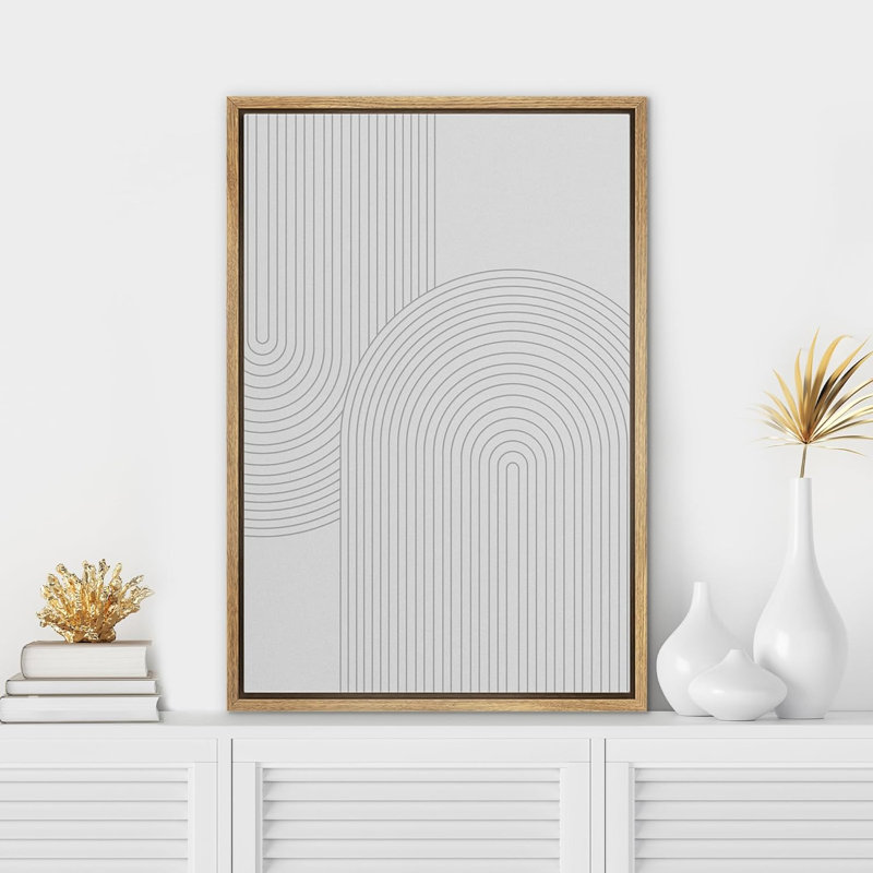 Reproduction d'art abstraite encadrée avec effet de texture sur toile pour le salon, la chambre à coucher et le bureau, Brun