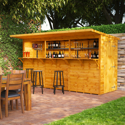 Powersheds Timber Tongue & Groove Pub Shed