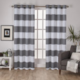 Agim Cotton Blend Light Filtering Curtain Pair