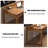 Walnut Rectangular Solid Wood Writing desk-353733170