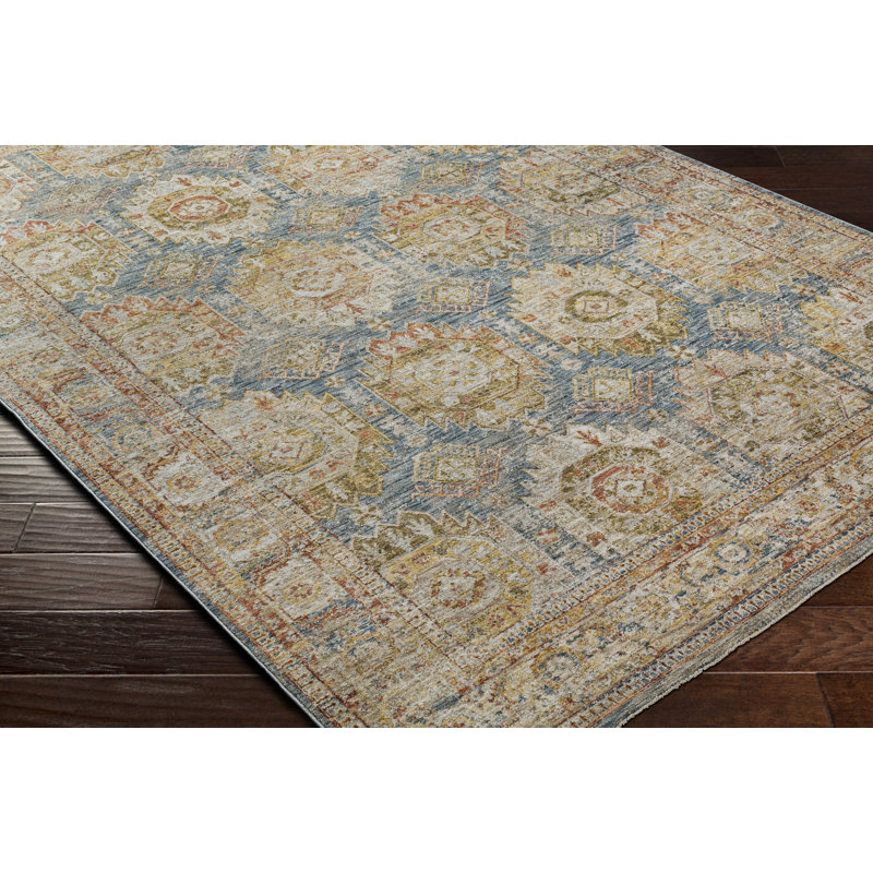 Oriental Indoor Rug, Rectangle 6'7" x 9'6"