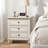 Nightstand With 3 Drawers P2 Particleboard With 3D Paper Finish + Solid Wood Legs 1 Piece-1458726104