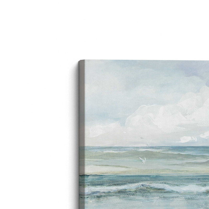 «Beauty at the Beach» par Stellar Design Studio, reproduction d'art, 36" H x 36" W, Ne s’applique pas, Toile non encadrée