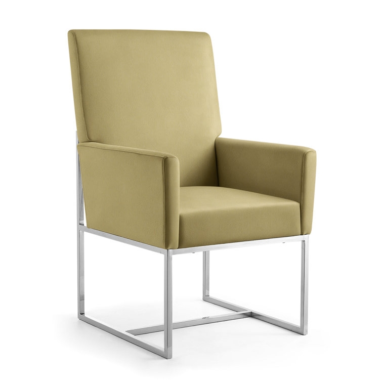 Dalson 18.9'' H Velvet Upholstered Armchair