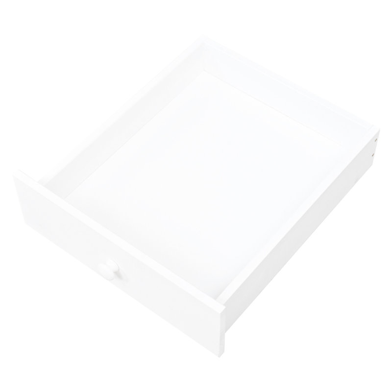 Garden Potting Desk With - 65.7'' H, White, 6 Drawers, 2 Cabinets, 3 Shelves & Hooks White Workbench Side, White
