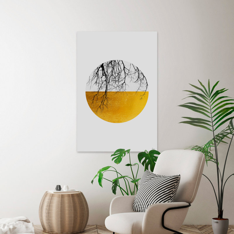 Branches Et Racines - Wrapped Canvas Print, 30cm H x 20cm W x 3.81cm D