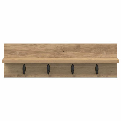 Wall-Mounted Coat Rack 60 X 10.5 X 18 Cm