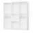 3-piece Set: 74.4"w Wardrobe Storage System With 2 Wooden Drawers And Hanging Rod-643718441