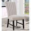 Classic Parson Chair Boucle Fabric 2Pc