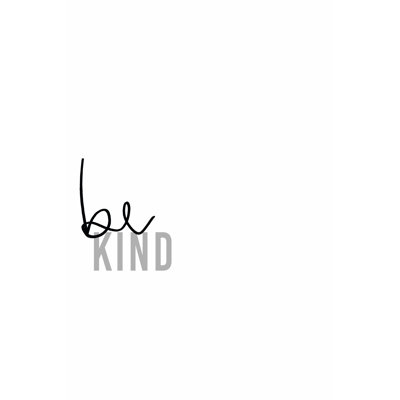 Simply Kindness IV by Anna Hambly - Wrapped Canvas Print