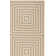 Julieta Cream / Aqua Performance Geometric Indoor/Outdoor Area Rug