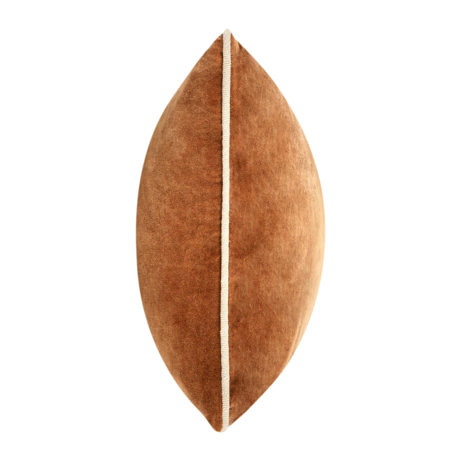 Goodall Cotton Throw Pillow, Hazel Brown, Rectangle 14"H x 20"W