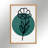 Elegant Framed MDF Painting, 19.7 x 27.6 Inches | 100% MDF (Thickness: 0.1 in), 100% Pine Wood Frame (Thickness: 0.8 in), Metal Figure (Thickness: 0.05 in) | Perfect for Home Decor, Art Lovers, and Gift Giving